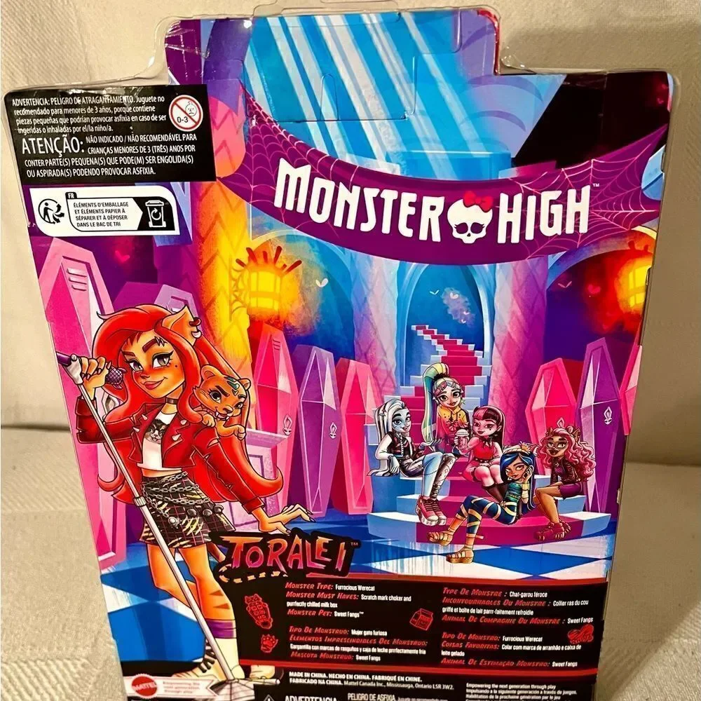 Monster High G3 Toralei Stripe IN HAND READY TO SHIP NEW SEALED Gen3 Reboot